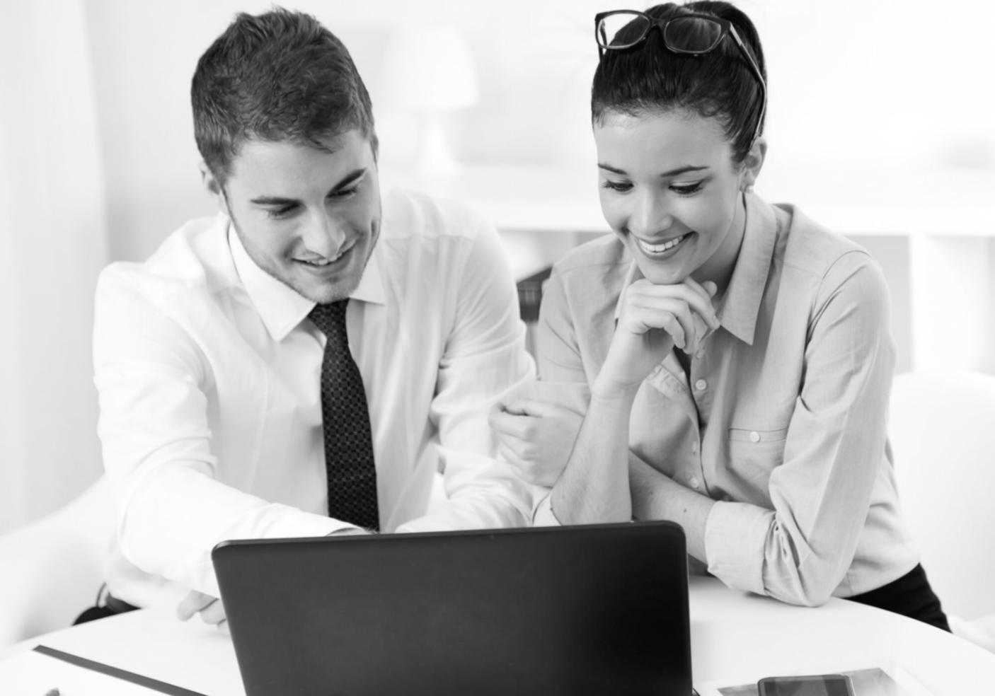 Person reviewing financial documents with a calm, focused expression